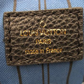 Replica Louis Vuitton Monogram Empreinte M40517 Black Cow Leather Ladies Bag