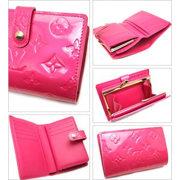 Louis Vuitton Monogram Vernis M93651 Enamel Wallet Ladies