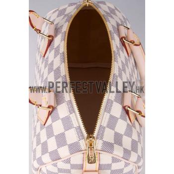 Cheap Louis Vuitton Damier Azur Speedy 25 with Shoulder Strap