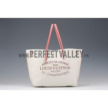 Louis Vuitton Cabas Canvas Bag Corail  607765