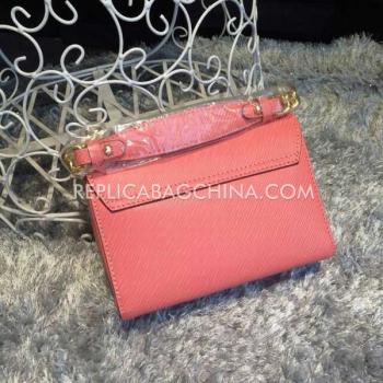 Louis Vuitton Handbag Calfskin Pink Replica