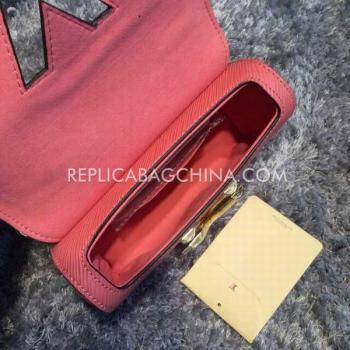 Louis Vuitton Handbag Calfskin Pink Replica