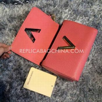 Louis Vuitton Handbag Calfskin Pink Replica