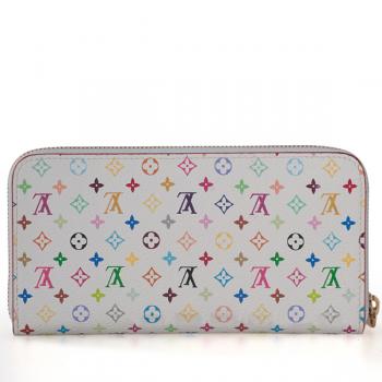 Louis Vuitton Monogram Multicolore M60241 Canvas Small Ladies Wallet