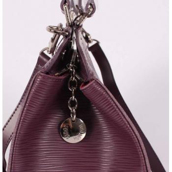 Cheap Louis Vuitton EPI Leather M40329 Purple Cow Leather Ladies Bag