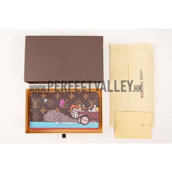 Louis Vuitton Monogram Evasion Zippy Wallet