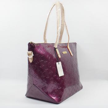 Replica Louis Vuitton Monogram Vernis M93588 Purple Enamel Ladies Bag