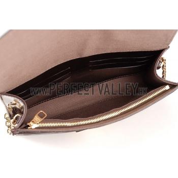 Louis Vuitton Chain Louise Patent Leather Amarante Replica