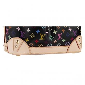 Louis Vuitton Monogram Multicolore M93213 Black Large Ladies Bag