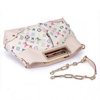 Replica Louis Vuitton Monogram Multicolore M40255 White 2way Ladies