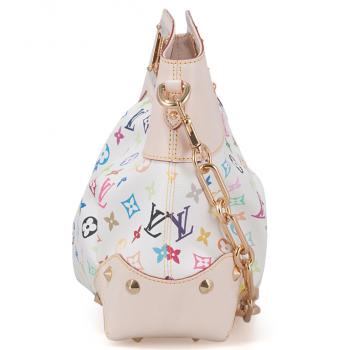 Replica Louis Vuitton Monogram Multicolore M40255 White 2way Ladies