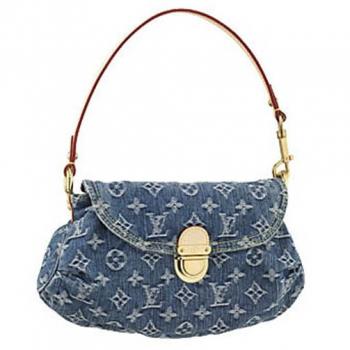 Louis Vuitton Monogram Denim M95050 Blue Small Cross Body Bag Replica