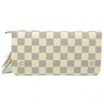 Louis Vuitton Damier Canvas N66565 Canvas Wallet Ladies