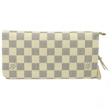 Louis Vuitton Damier Canvas N66565 Canvas Wallet Ladies