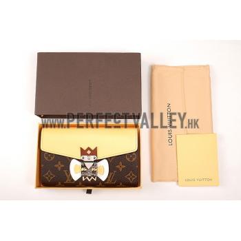 Cheap Louis Vuitton Tribal Mask Chaine Wallet Yellow