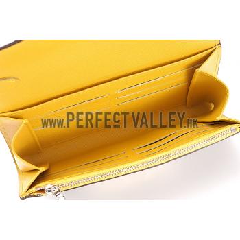 Cheap Louis Vuitton Tribal Mask Chaine Wallet Yellow