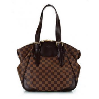 Louis Vuitton Damier Canvas N41118 Brown Medium 2way Replica