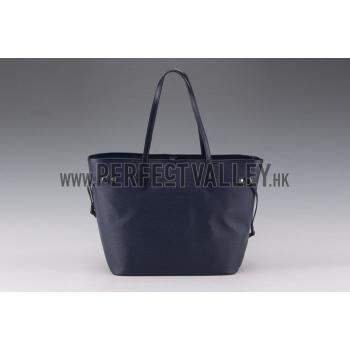 Louis Vuitton Neverfull MM Epi Leather Dark Blue