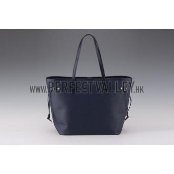 Louis Vuitton Neverfull MM Epi Leather Dark Blue