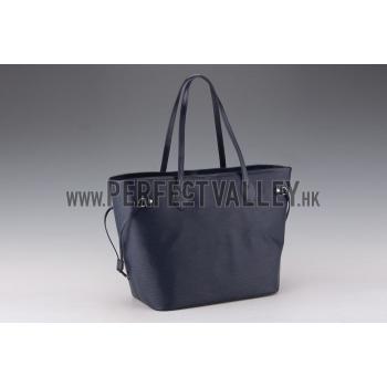 Louis Vuitton Neverfull MM Epi Leather Dark Blue