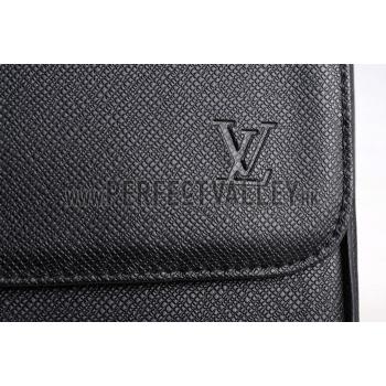 Cheap Louis Vuitton Milo Taiga Leather Black