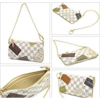 Cheap Louis Vuitton Damier Canvas N63078 Beige Small Cross Body Bag