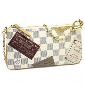 Cheap Louis Vuitton Damier Canvas N63078 Beige Small Cross Body Bag