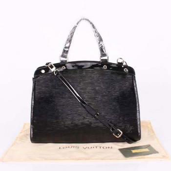 Louis Vuitton EPI Leather M40332G Black Cow Leather Large Bag