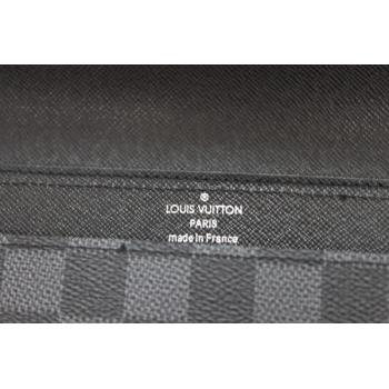 Louis Vuitton Damier Canvas N63084 Grey Small Mens Wallet Replica