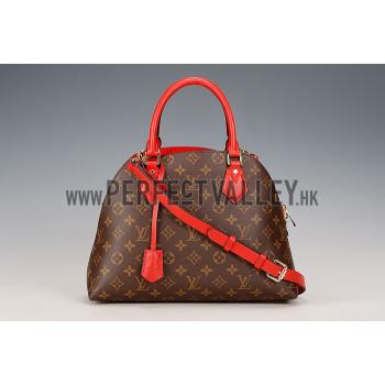 Louis Vuitton Monogram Alma B'n'B Red 18926646