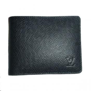 Louis Vuitton Taiga Leather M32606 Cow Leather Card Bags Mens