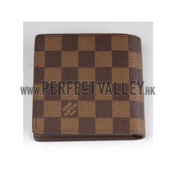 Louis Vuitton Damier Wallet With Coin Pocket