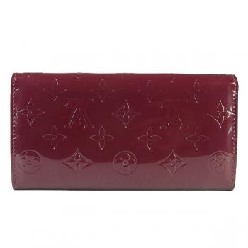 Cheap Louis Vuitton Monogram Vernis M93577 Purple Enamel Small Wallet