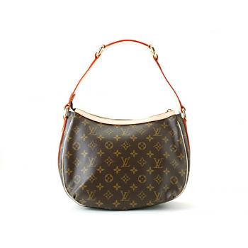 Louis Vuitton Monogram Canvas M40076 Brown Canvas Shoulder Bags