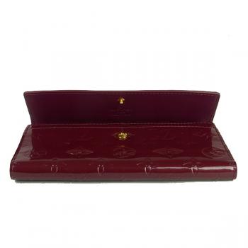 Louis Vuitton Monogram Vernis M91970 Purple Small Wallet