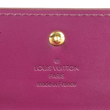 Louis Vuitton Monogram Vernis M91970 Purple Small Wallet