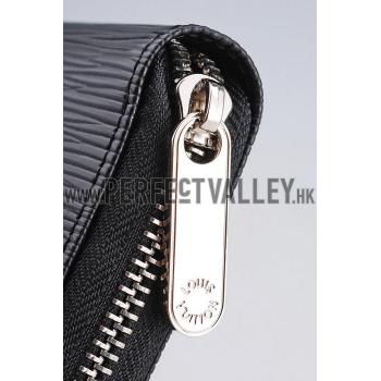 Louis Vuitton Zippy Wallet Black Epi Leather Replica