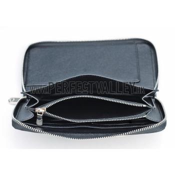 Louis Vuitton Zippy Wallet Black Epi Leather Replica