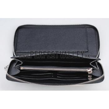 Louis Vuitton Zippy Wallet Black Epi Leather Replica