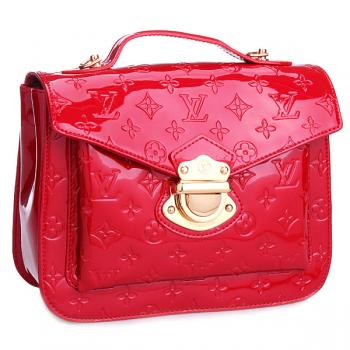 Louis Vuitton Monogram Vernis M91396 Red Enamel Ladies Bag Replica