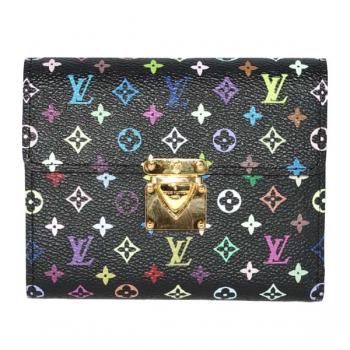 Quality Louis Vuitton Monogram Multicolore M58015 Canvas Small Wallet