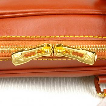 Louis Vuitton Nomade Leather M85389 Orange Cow Leather Ladies Handbag