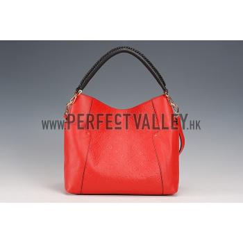 Louis Vuitton Bagatelle Empreinte Red Bag