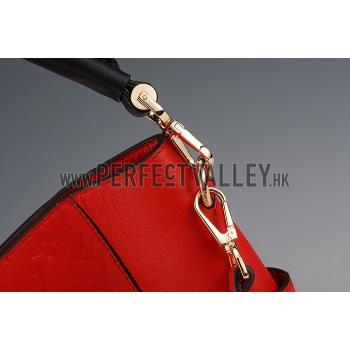 Louis Vuitton Bagatelle Empreinte Red Bag