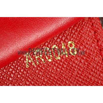 Louis Vuitton Emilie Wallet Chili Red