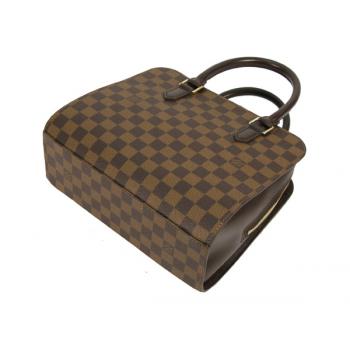 Louis Vuitton Damier Canvas N51155 Brown Small Briefcase