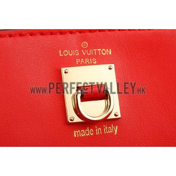 Louis Vuitton City Steamer Bag Red