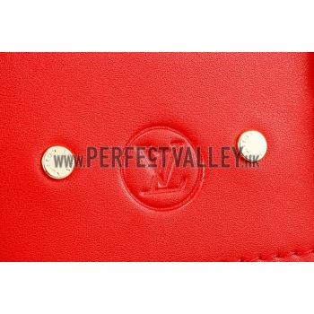 Louis Vuitton City Steamer Bag Red