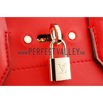 Louis Vuitton City Steamer Bag Red