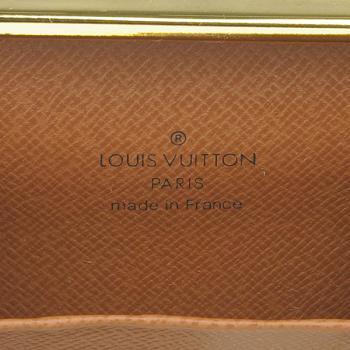 Replica Quality Louis Vuitton Monogram Canvas M61922 Brown Small Unisex Wallet